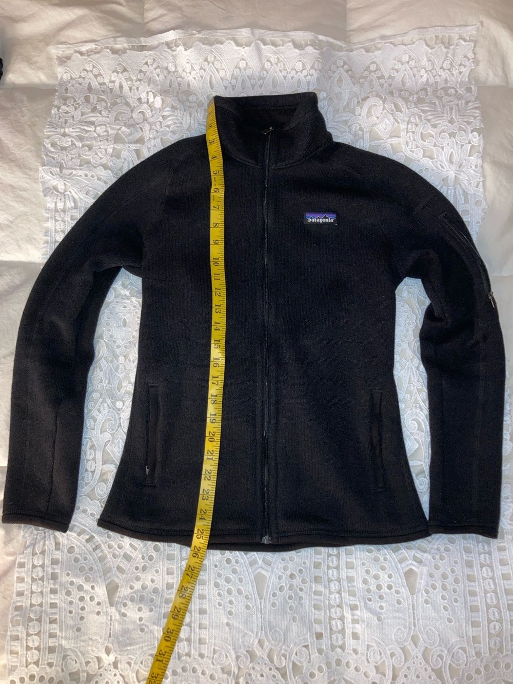 Patagonia Women's Better Sweater Full-Zip Fleece Jacket. XS Measurements in pics
